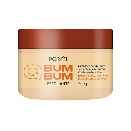 Esfoliante Q Bumbum Porán 200g