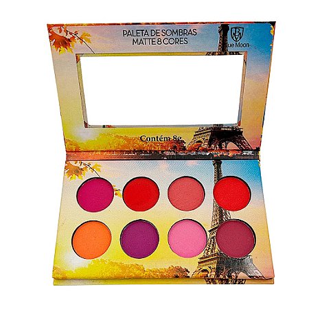 Paleta de Sombras Matte Paris (7801) - Blue Moon