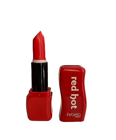 Batom Bala Red Hot Febella - Cor 03