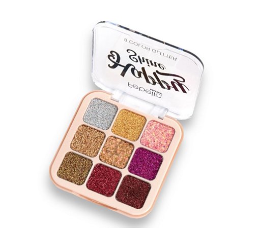 Paleta de Glitter Happy Shine Febella - Cor A