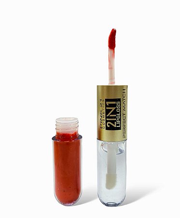 Batom Matte e Lip Gloss Perfect Matte Pink 21 - Cor 03
