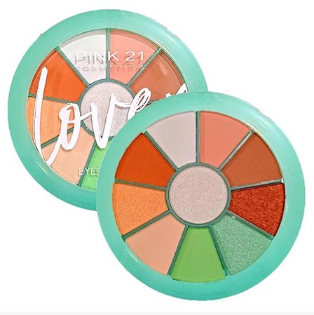 Paleta de Sombras Lover Pink 21 - Cor 5