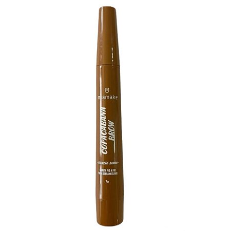 Caneta Fio A Fio Para Sobrancelhas Copacabana Brow Marrom Claro - Mia Make