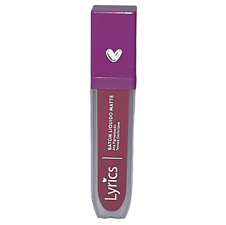 Batom Líquido Matte Alta Pigmentação Cor 2 - Lyrics