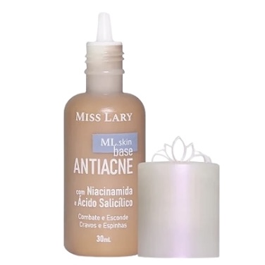 Base Líquida Antiacne Cor 06 - Miss Lary