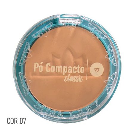 Pó Compacto Classic Cor 07 - Miss Lary