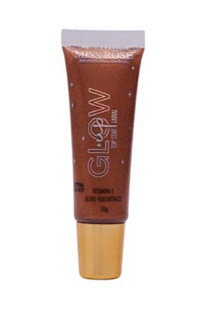 Top Coat Labial Glow Up cor 03 Cobre - Miss Rôse