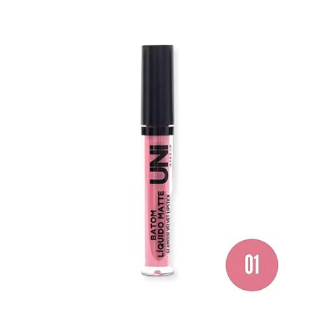 Batom Glamur COR 01 - Uni Makeup