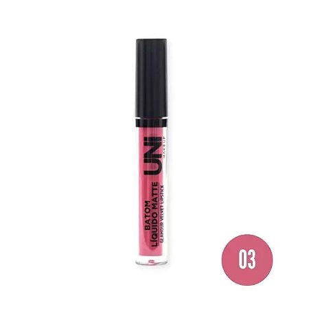 Batom Glamur COR 03 - Uni Makeup