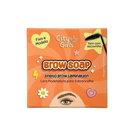Cera Modeladora para sobrancelha  Brow Soap - City Girls