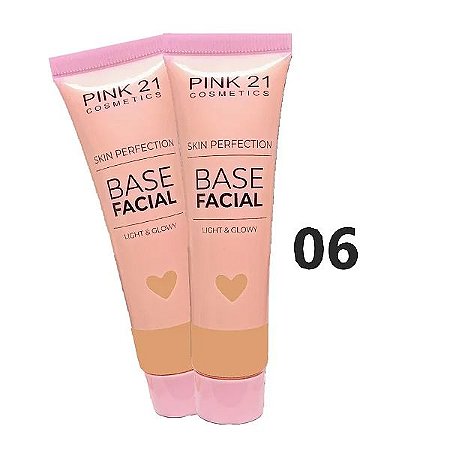 Base Líquida Matte Skin Perfection Cor 6 - Pink 21