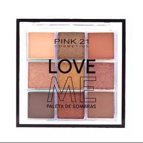 Paleta de Sombras Love Me Cor 3 - Pink 21