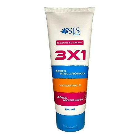 Sabonete Facial 3X1 - Isis Make up