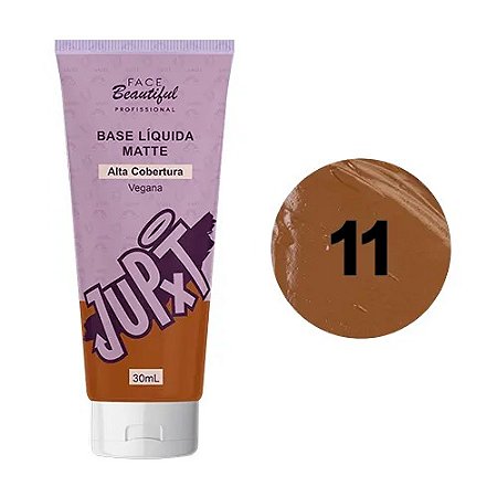 Base Facial Matte JUPXT COR 11  - Face Beautiful