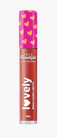 Batom Líquido Matte Vegano Lovely A01