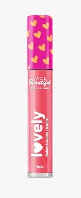 Batom Líquido Matte Vegano Lovely B11 - Face Beautiful