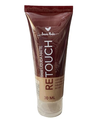 Base Liquida Matte Retouch - Amar Make Cor 01