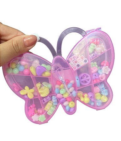 Kit Miçangas Infantil - BORBOLETA