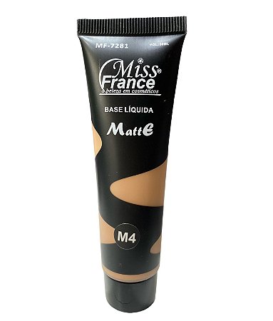 Base Líquida Matte Cor M4 - Miss France