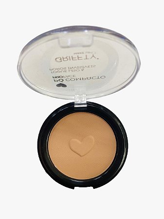Pó Compacto Toque Liso Cor 02 - Griffty MakeUp