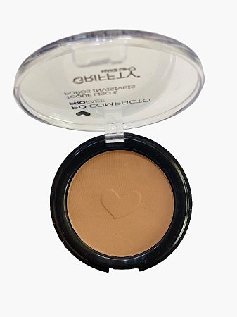 Pó Compacto Toque Liso Cor 03- Griffty MakeUp