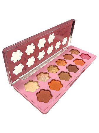 Paleta de Sombra 12 Cores - Cor 02 - Lua e Neve