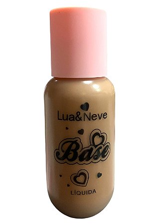 Base Líquida Coração Cor 08 - Lua e Neve
