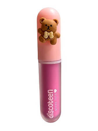 Gloss Fofo Ursinho 3D - Cor F2 - Discoteen