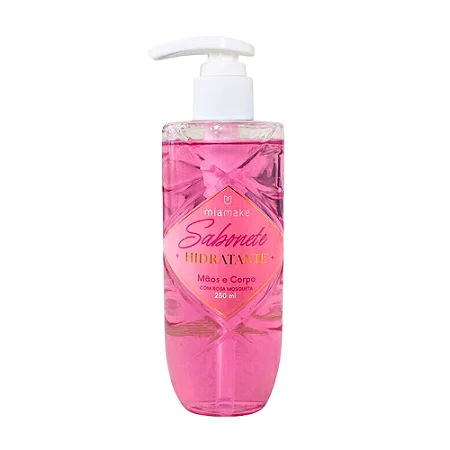 Sabonete Hidratante Mãos e Corpo 230ml - Rosa Mosqueta - Mia Make