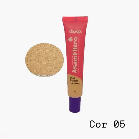 Base Líquida #Sem Filtro cor 05 - Dapop