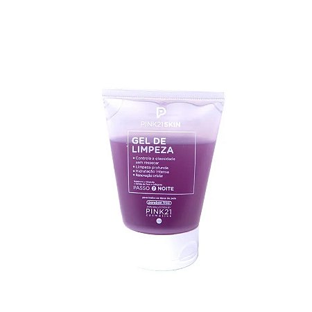 Gel de Limpeza passo 2 Noite  Skin- Pink21