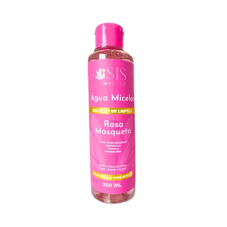 Água Micelar Rosa Mosqueta - Isis Make up