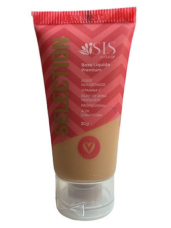 BASE LÍQUIDA PREMIUM SELECTION COR 21 -  ISIS MAKEUP