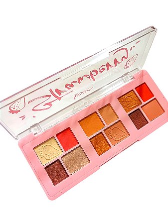 Paleta de Sombras 1 cores Strawberry - Luisance