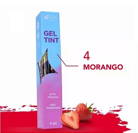 Gel Tint Alta Fixação cor 04 - Isís Makeup