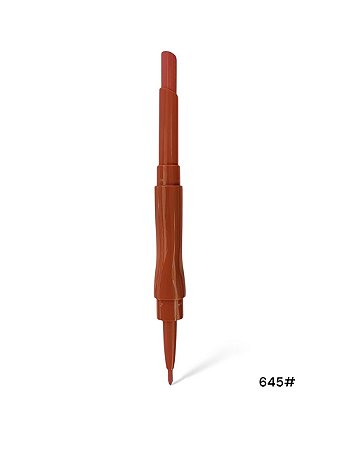 Lipstick 2 em 1 cor 645# - Miss Rôse