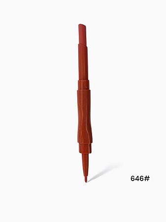 Lipstick 2 em 1 cor 646# - Miss Rôse
