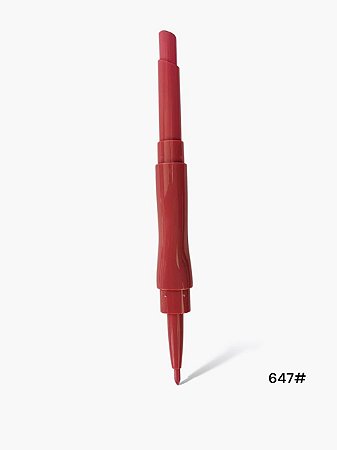 Lipstick 2 em 1 cor 647# - Miss Rôse