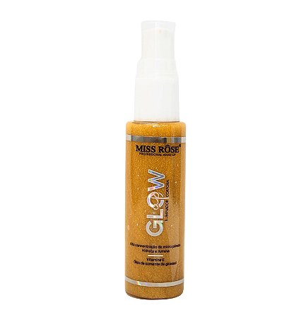 Iluminador Corporal Dourado - Miss Rôse