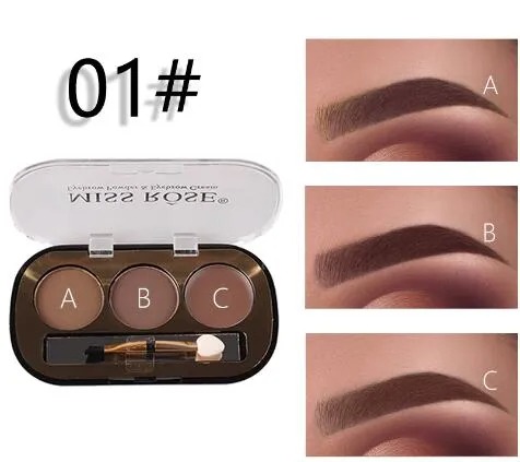 Sombra Para Sobrancelhas cor 01 - Miss Rôse