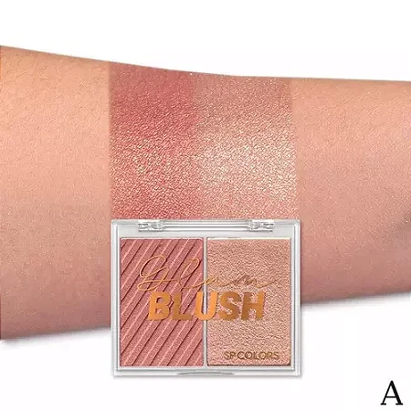 Duo Blush Glam Cor A - SP COLORS