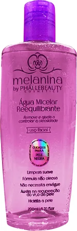 Água Micelar Melanina - Phállebeauty