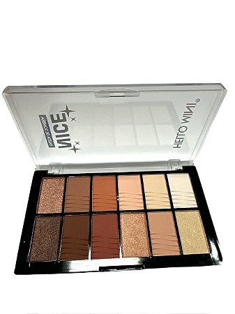 Paleta de Sombra NICE  - Cor 03 -Hello Mini