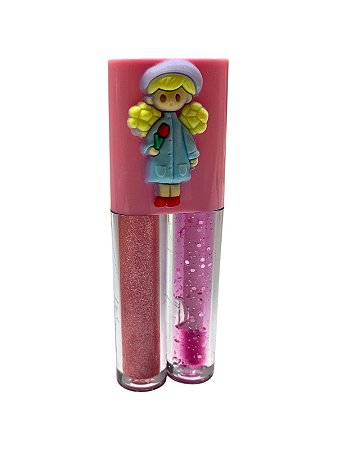 Gloss Duo Little Bunny - BONECA DE CABELO Loiro