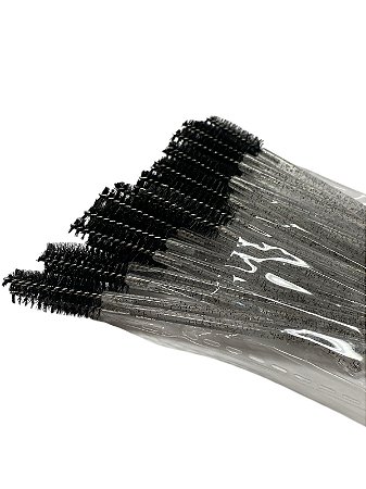 Kit 50 Escovinhas Descartáveis - Preta