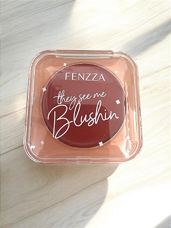 BLUSH CREMOSO THEY SEE ME BLUSHIN  COR 02 - FENZZA