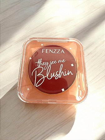 BLUSH CREMOSO THEY SEE ME BLUSHIN  COR 04 - FENZZA