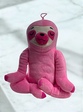 PELÚCIA PREGUIÇA ROSA