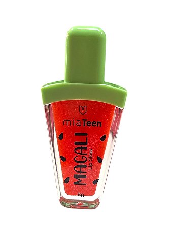 Gloss Labial Magali Mia Teen cor vermelho