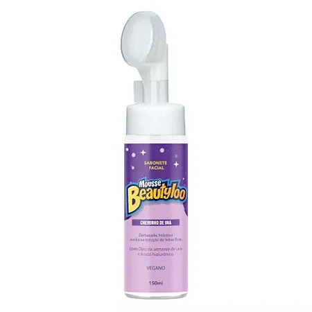 Mousse de Limpeza Uva - BeautyLoo